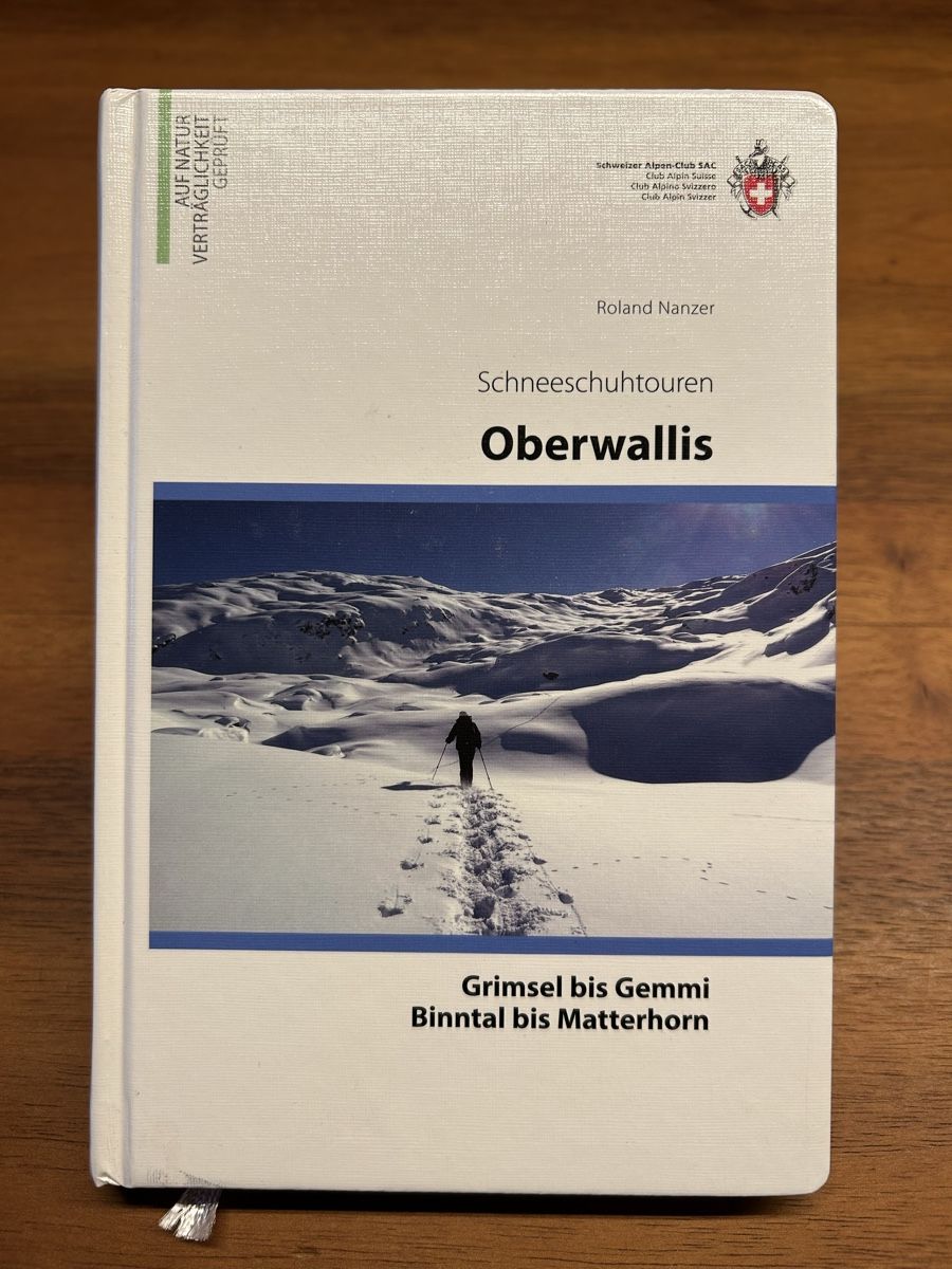 Libri: Schneeschuhtouren Oberwallis – Usato da Dürrenäsch venduto da chinook65