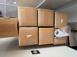 Plotterpapier Inkjet 915 mm x 50 m 90g Karton a 4 Rollen