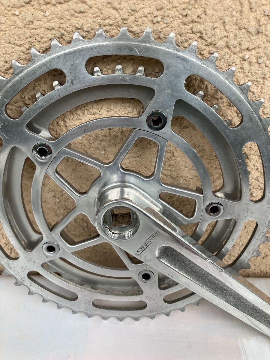 Pezzi di ricambio: Stronglight 93 Kurbeln Rennvelo – Usato da Trimbach venduto da cendira 8