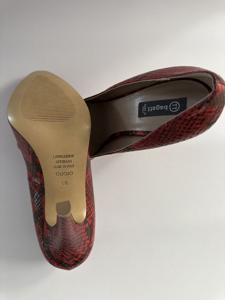 Bagatt Damenschuhe: Bagatt Pumps Python Gr. 38 - NEU – Neu und originalverpackt aus Fribourg von FafaL 3