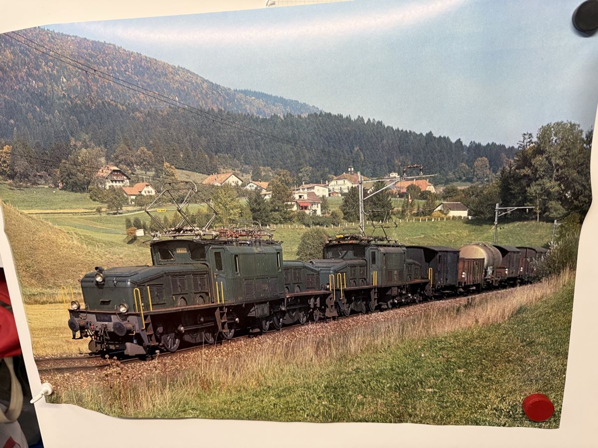 Foto & Immagini: SBB Ae 3/6 II - Vintage Poster - – Usato da Russikon venduto da Danielr5310