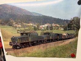 SBB Ae 3/6 II - Vintage Poster -