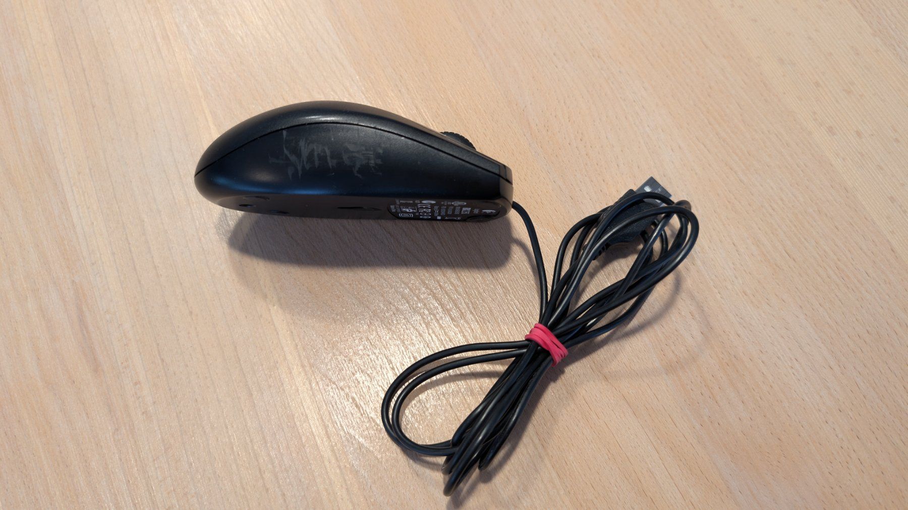 Logitech Mouse: Logitech RX 250 optische Computermaus mit USB Anschluss – Usato da Winterthur venduto da Serai 3