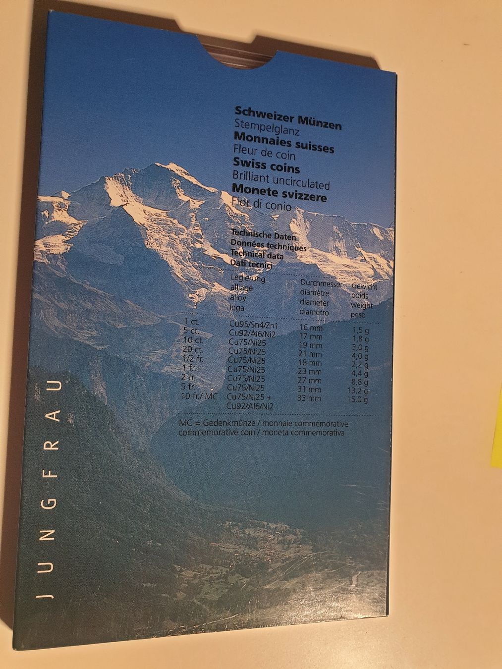 Tutti le monete: Münzsatz Jungfrau 2005 – Nuovo (secondo la descrizione) da Würenlos venduto da calimero095 1