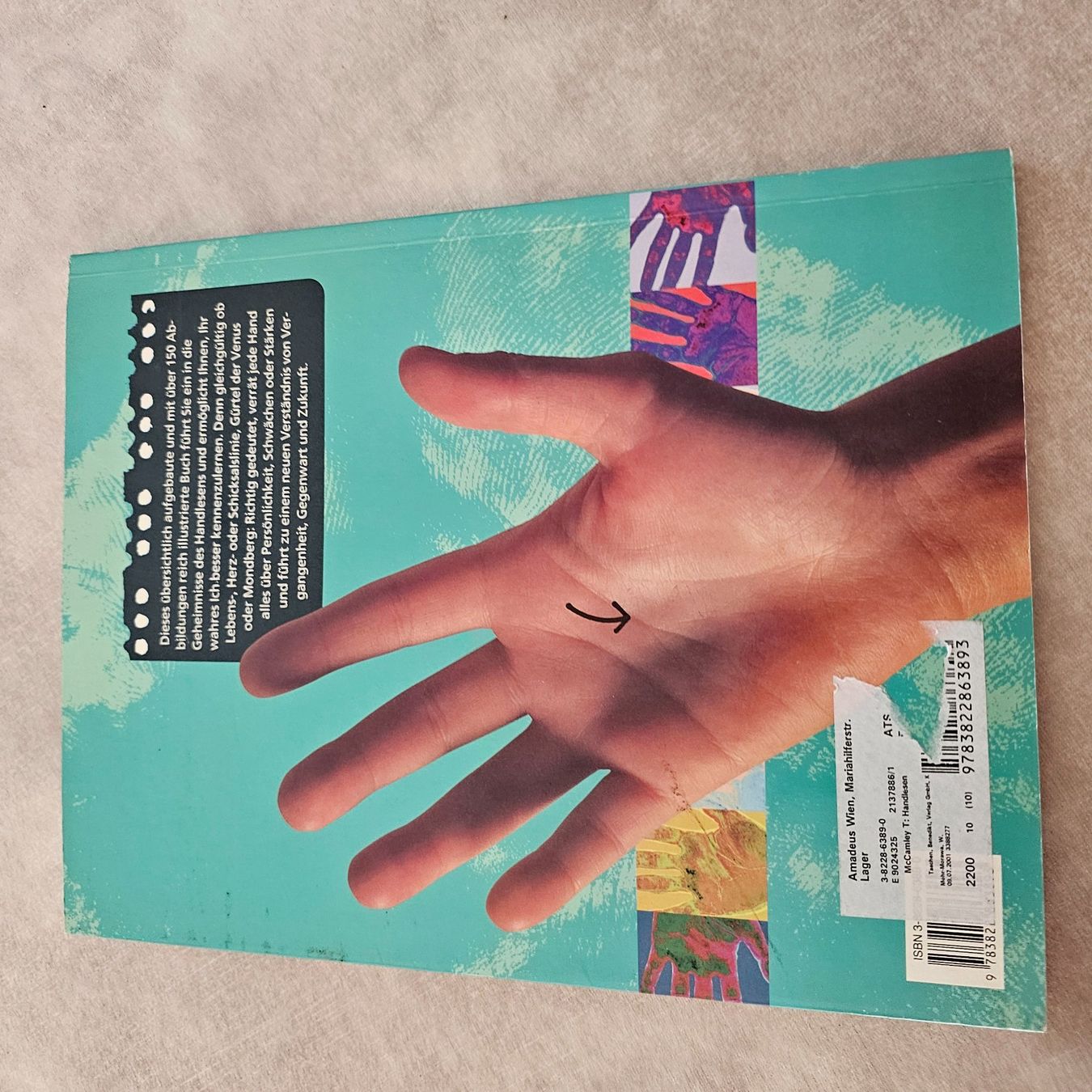 Libri: Handlesen - Was Hände verraten Buch – Nuovo (secondo la descrizione) da wolfhalden venduto da 46464646 1
