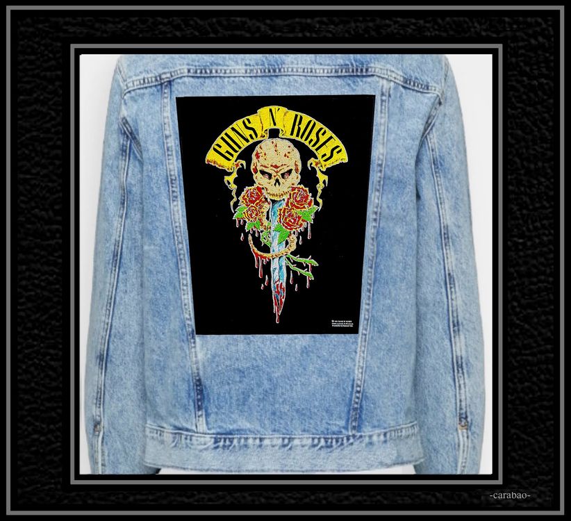 Rücken-Aufnäher *Guns N' Roses* // Original Back Patch (Neu (gemäss ...