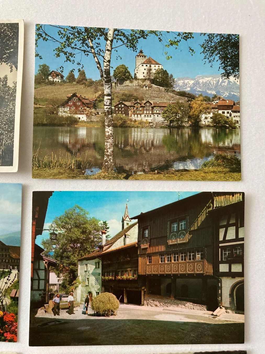 Cartoline postali: 8 AK Werdenberg – Usato da Zürich venduto da Tolima194 1