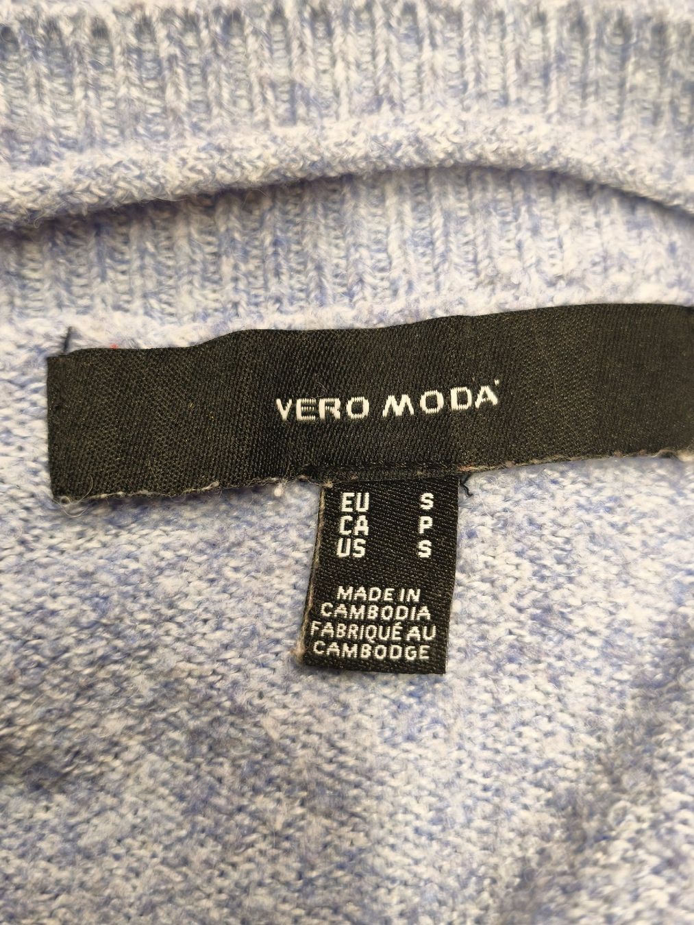 Pulls & Sweat-shirts: Vero Moda Pullover hellblau meliert Grösse S neuwertig – Neuf (Voir description) à Emmetten par SecondhandSiska 3