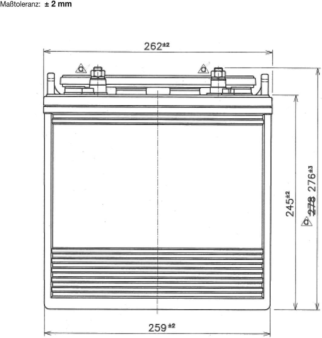 Caricatori & Batterie: BIG E-Drive 8V 170Ah Traktionsbatterie – Nuovo e nell'imballaggio originale da Bottighofen venduto da zaap 3