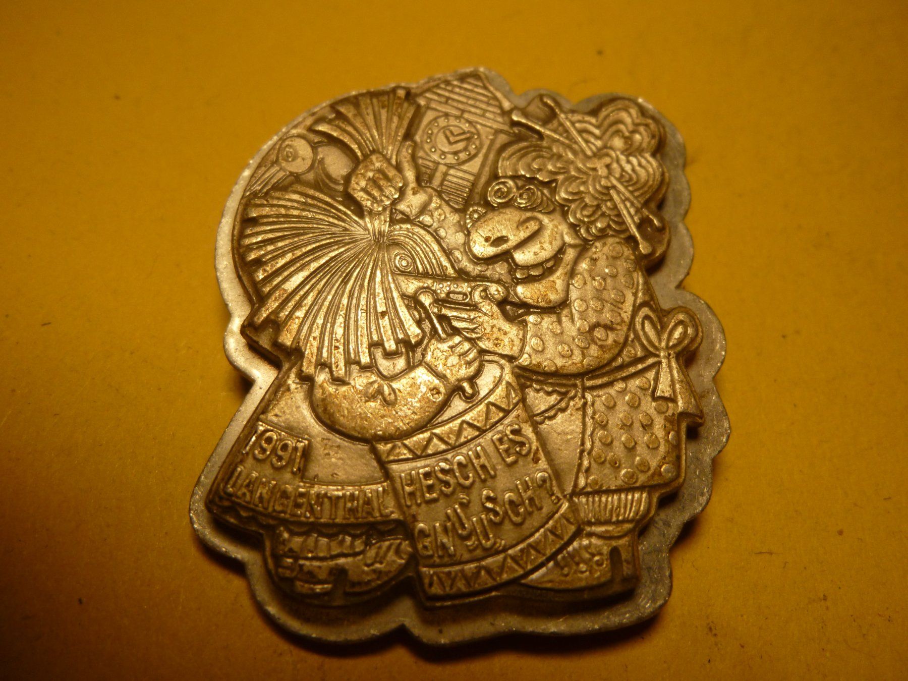 Placchette & Badge: LANGENTHAL 1991 SILBER – Usato da Ried (Muotathal) venduto da Mandarin02