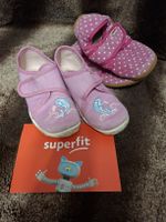 Gr 28 Superfit Finken Pink Delfine Kindergarten Hausschuhe 