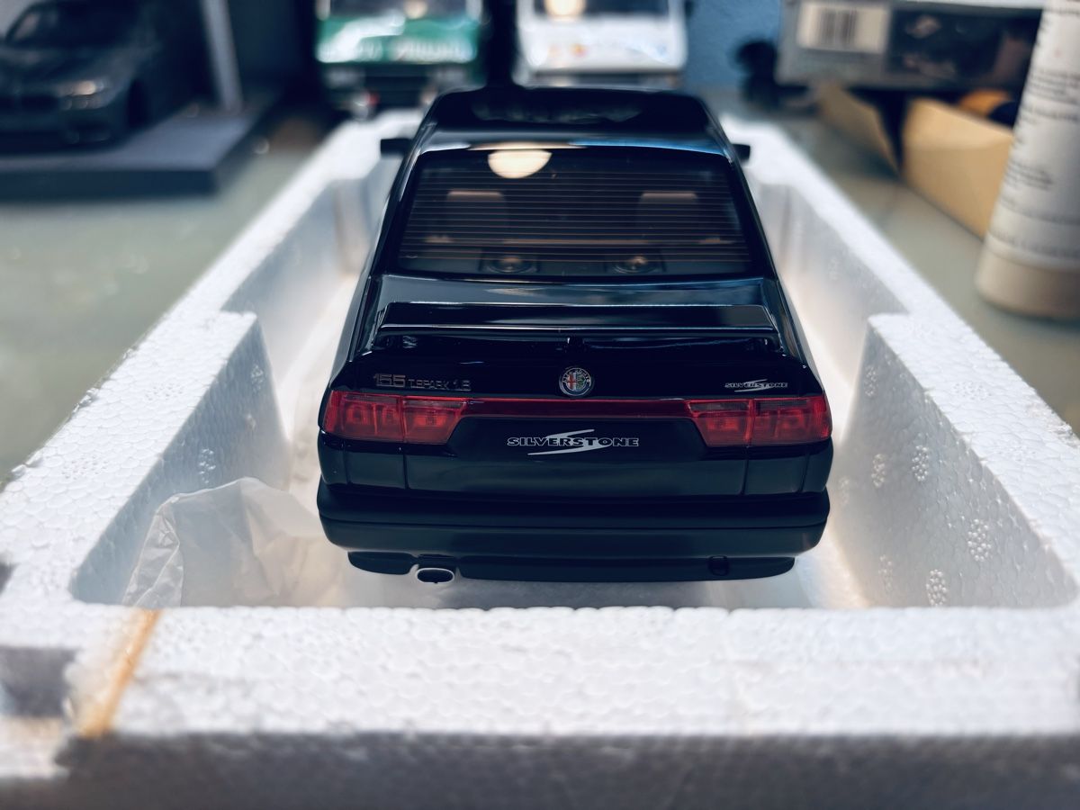 Alfa Romeo Modellini d'auto:  Alfa Romeo 155 1.8 TS Silverstone – Nuovo e nell'imballaggio originale da Burgistein venduto da piero.85 3