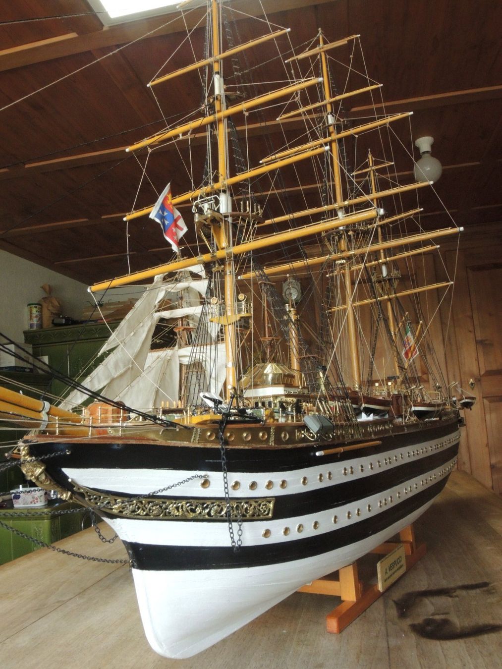 Kit di modellismo & Modellini statici: AMERIGO VESPUCCI – Nuovo (secondo la descrizione) da Herrliberg venduto da Jakob8539 1