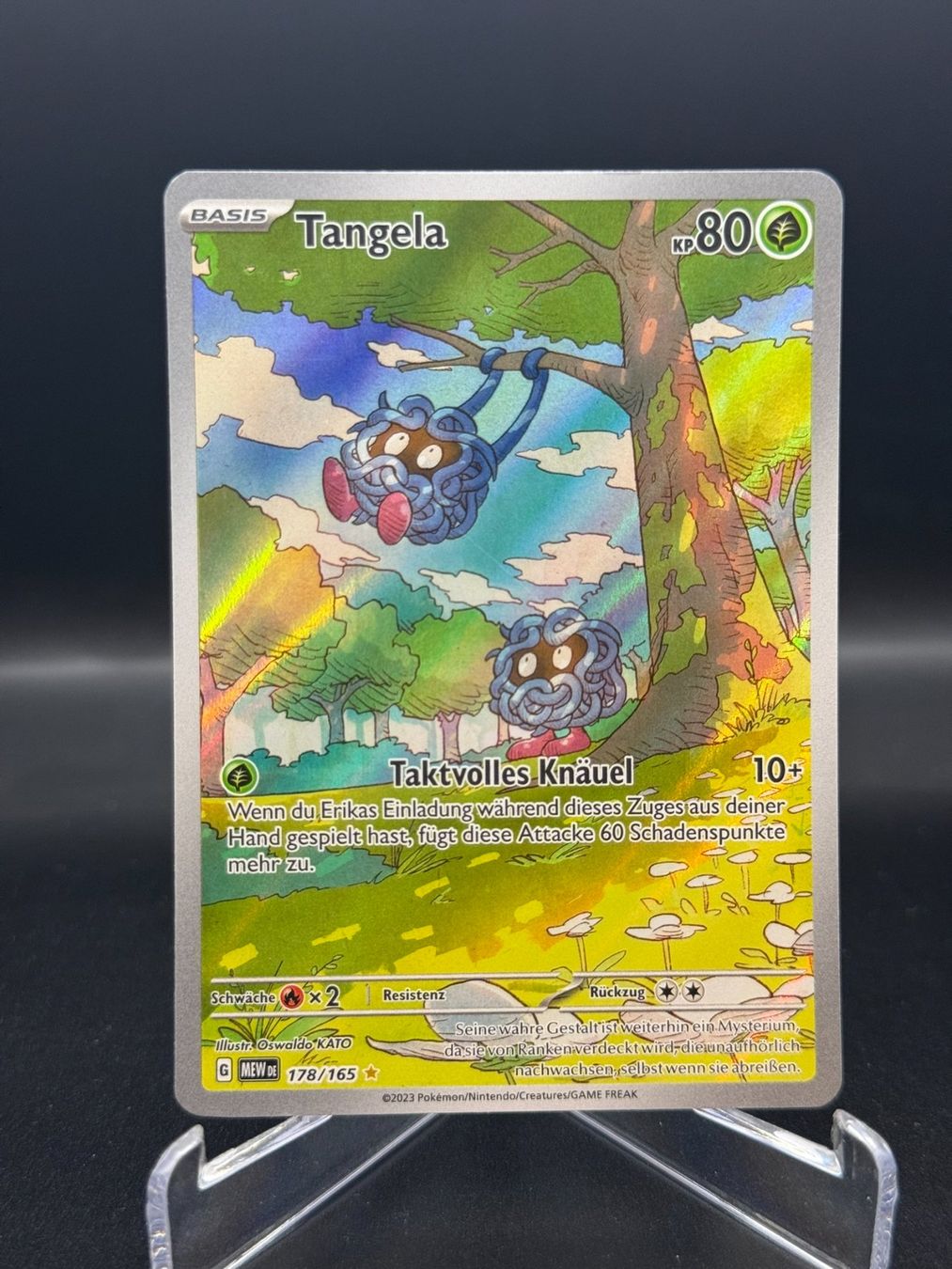 Pokémon Carte collezionabili: Tangela (MEW 178) – Usato da Birmensdorf ZH venduto da SnorlaxMail