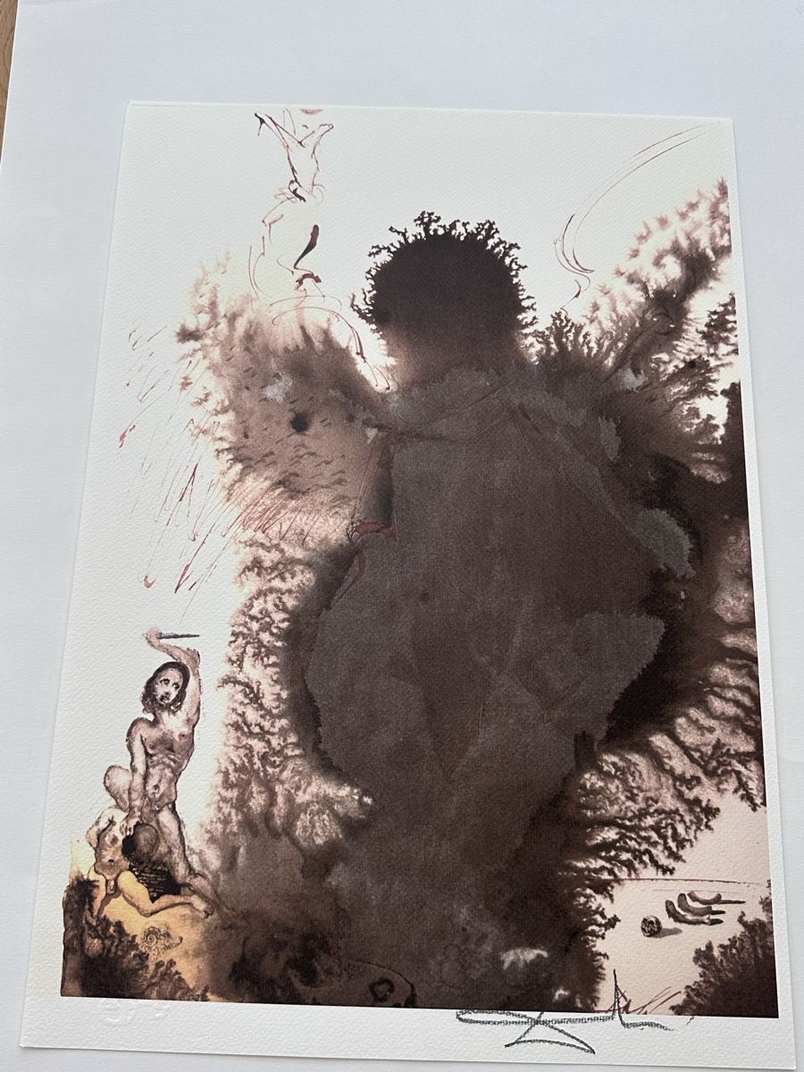 Xilografie: Salvador Dali "Divine Comedy" Purgatory  – Usato da Zürich venduto da Ddechkovd