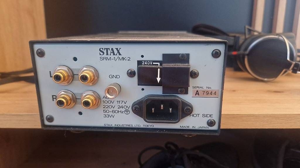 Cuffie: Stax set - HD Alpha Pro, SR40 , SR1 mk2 preamp – Usato da Arbaz venduto da Weiss1523 4
