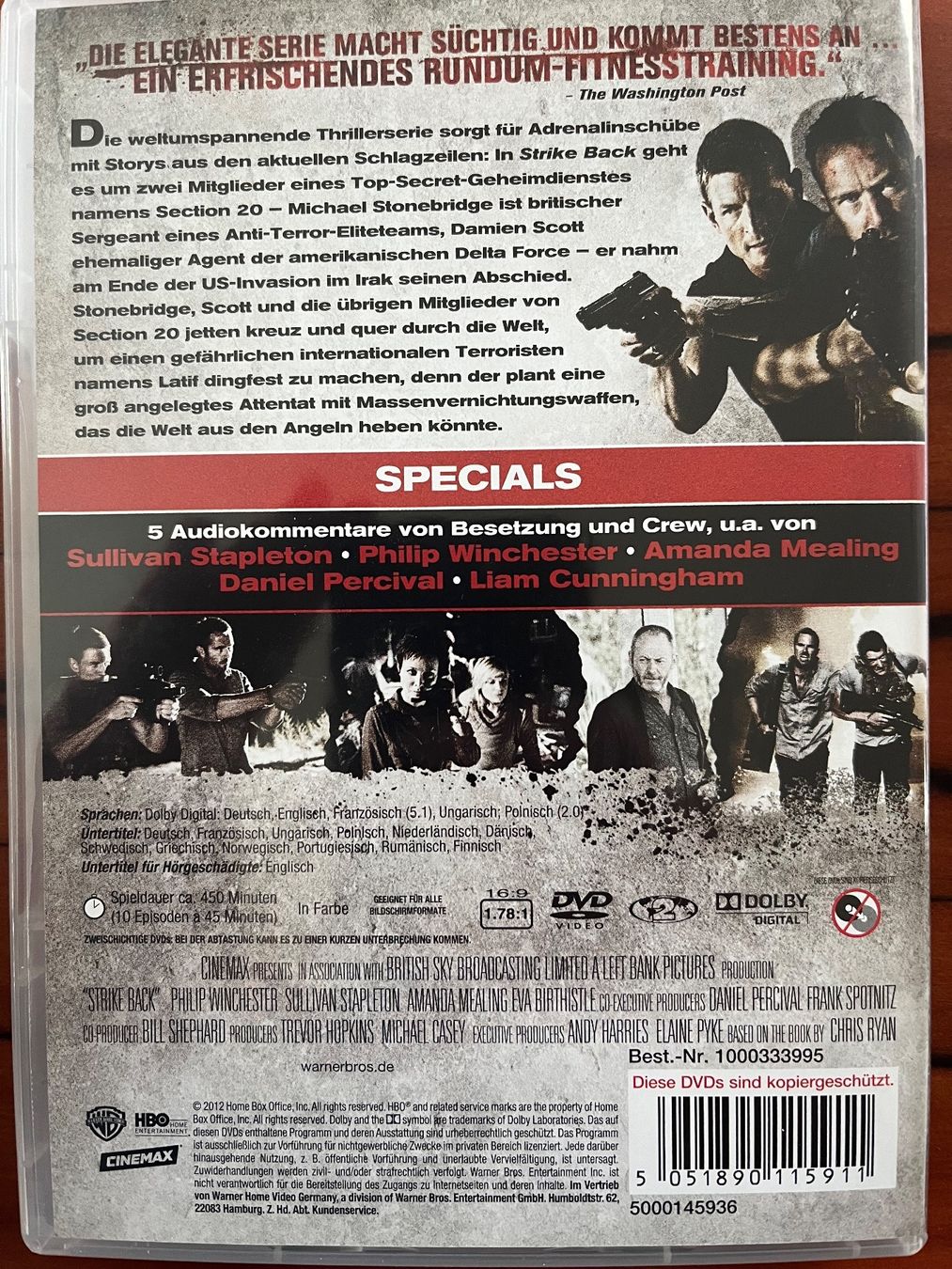 Tutti i DVDs: Strike Back 1. Teil (DVD) – Nuovo (secondo la descrizione) da Adliswil venduto da Berolas 1