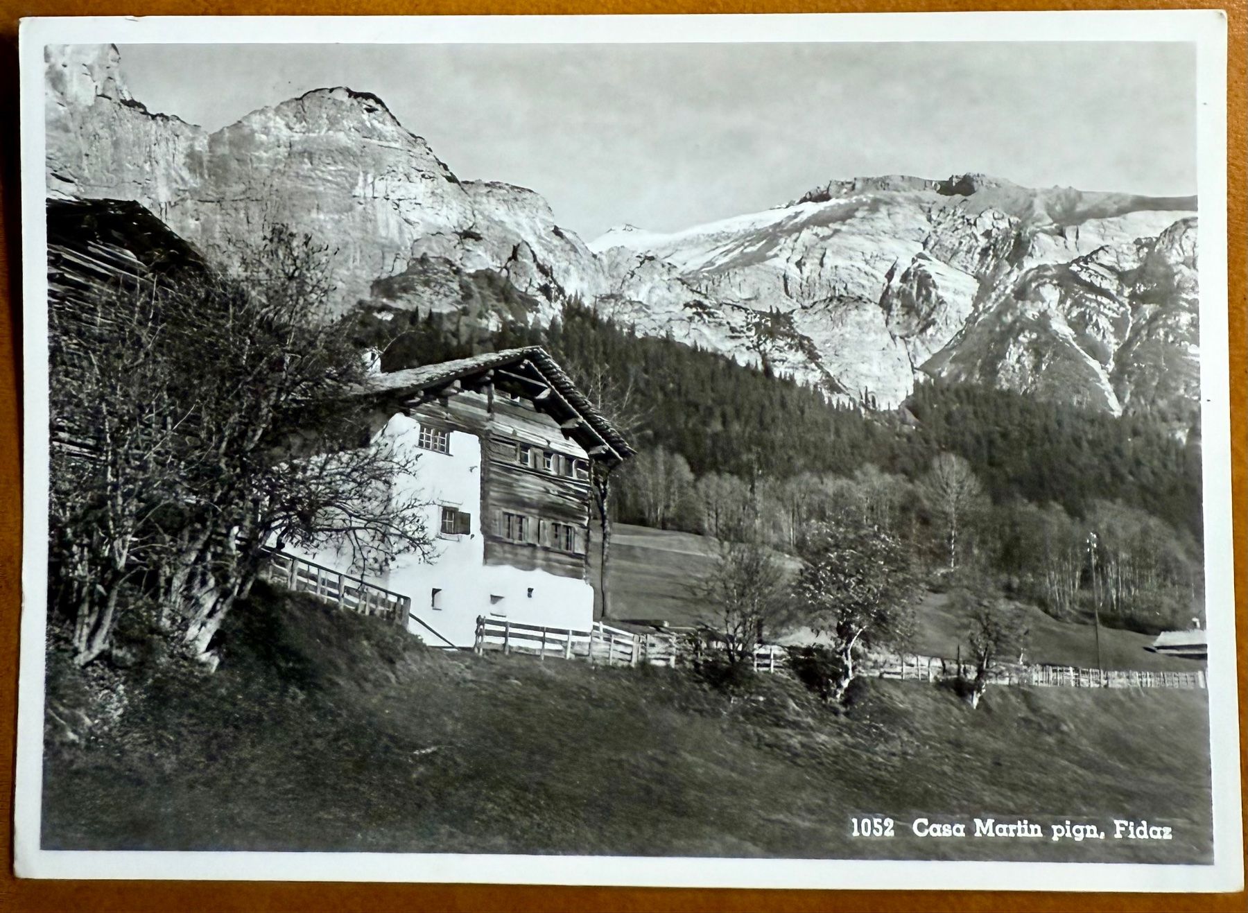 Cartoline postali: FIDAZ - Casa Martin Pign 1968 – Usato da Lutry venduto da Ediego