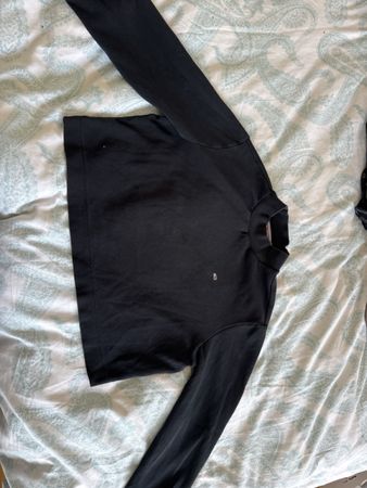Pull Tommy Hilfiger noir col montant état correct