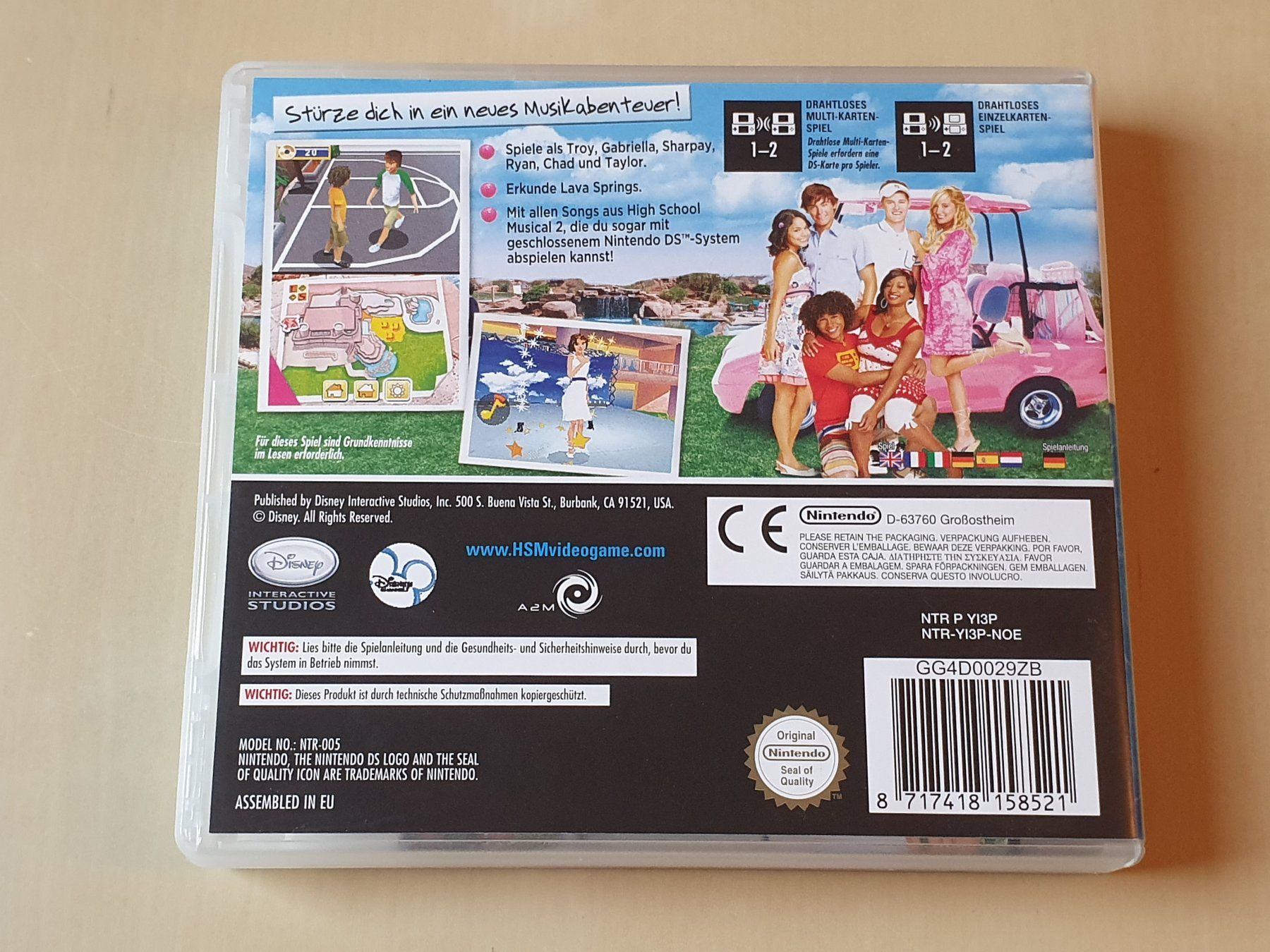 Nintendo Spiele: High School Musical 2 – Gebraucht aus Stansstad von collectorsshop 1