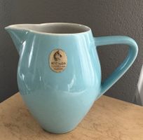 Toller Rössler Krug blau 0.75 Liter 14.5 cm vintage