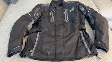Fastway Motorradjacke + Protektor + Innenfutter
