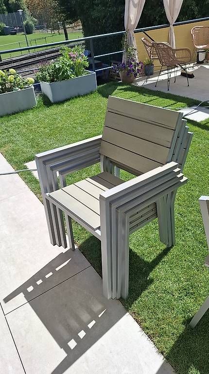 Stühle: GARTENSTÜHLE – Gebraucht aus Therwil von DG66 3