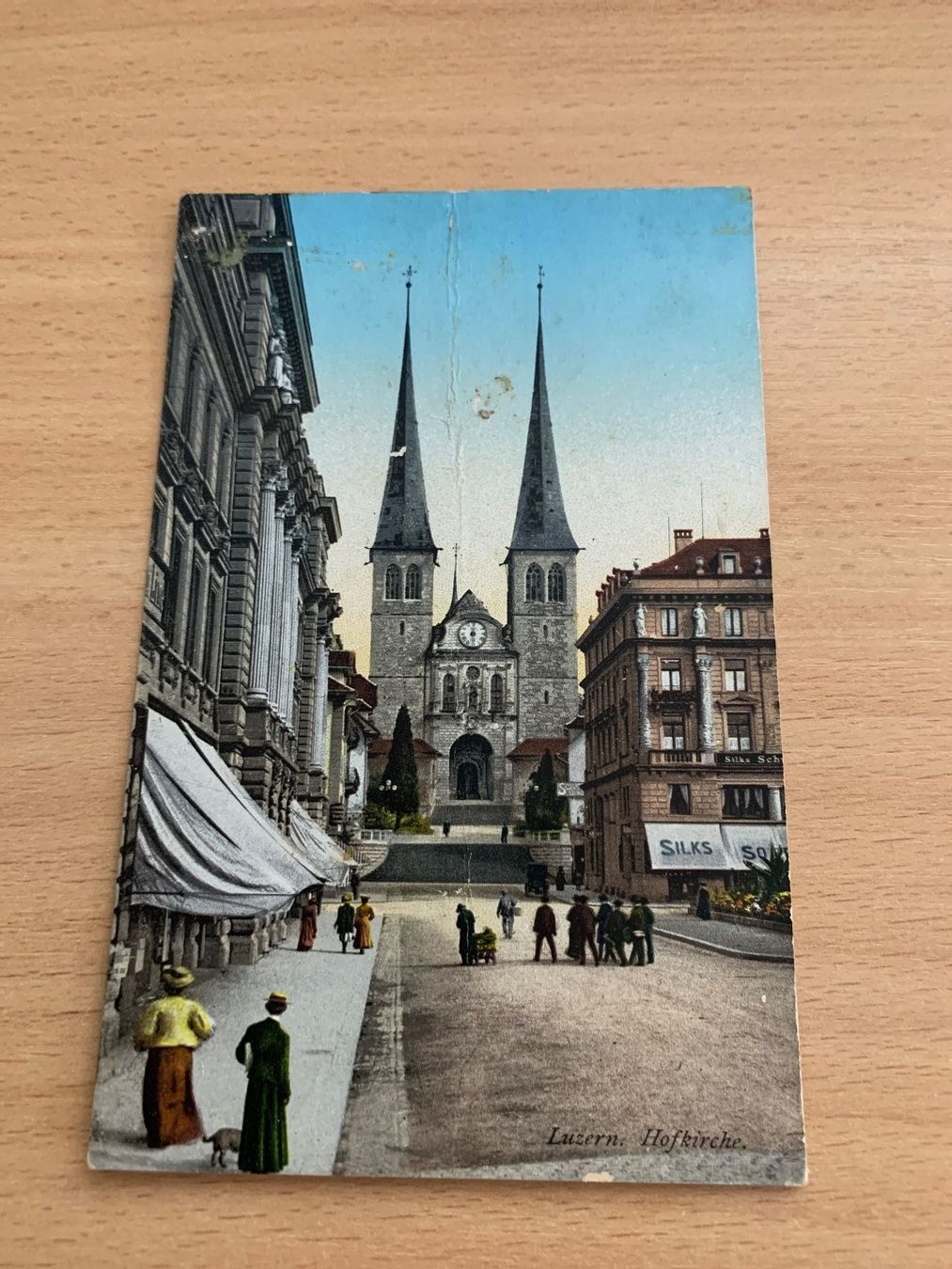 Cartoline postali: ANTIKE ANSICHTSKARTE LUZERN********* – Difettoso da Ibach venduto da lisch3