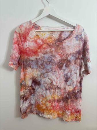Batik Damen T-Shirt, Grösse L