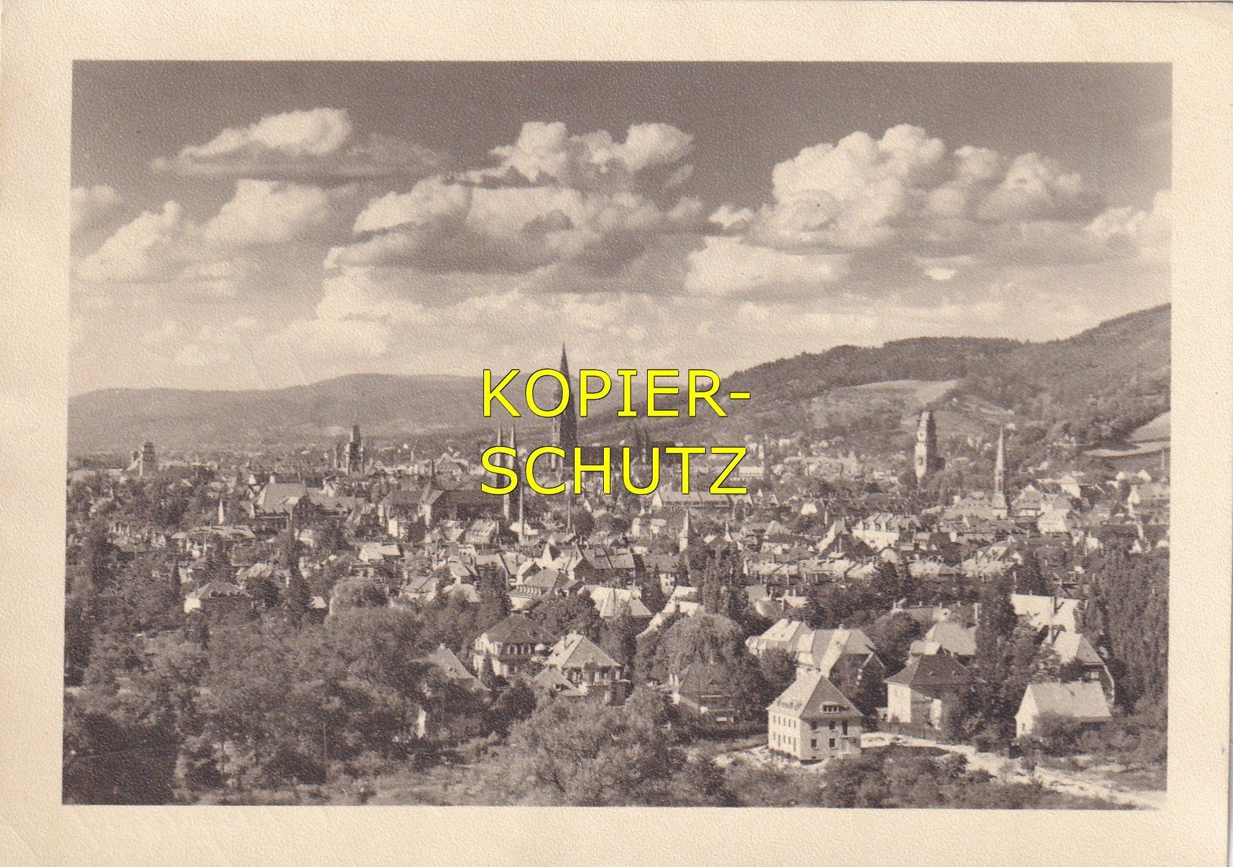 Cartoline postali: Freiburg im Breisgau /mp – Usato da Hombrechtikon venduto da Rudolf07