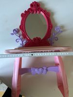 Coiffeuse pour enfant rose