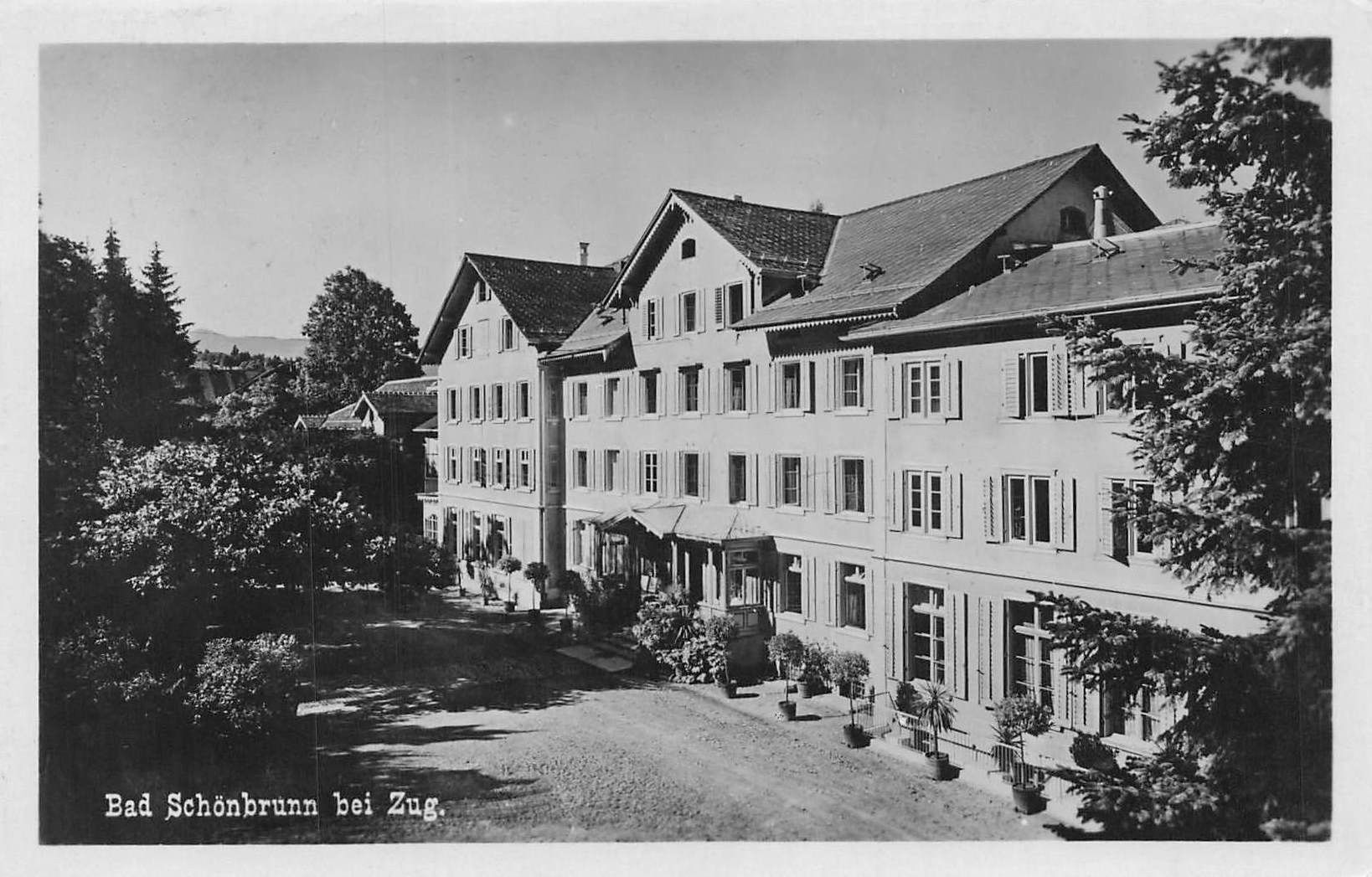 Cartoline postali: Bad Schönbrunn bei Zug – Usato da Biasca venduto da Blenio71