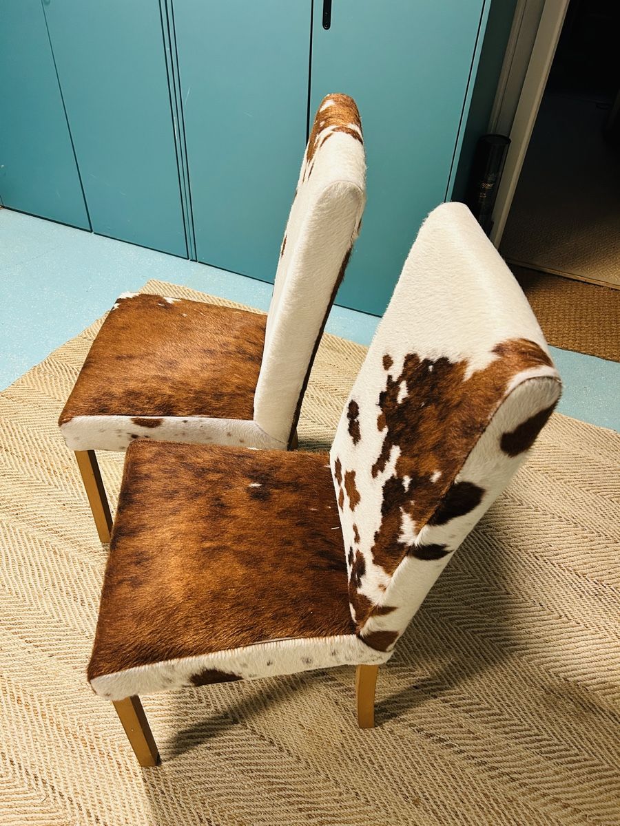 Stühle: Kuhfell Stühle 2x – Gebraucht aus Hagendorn von matisse01 1