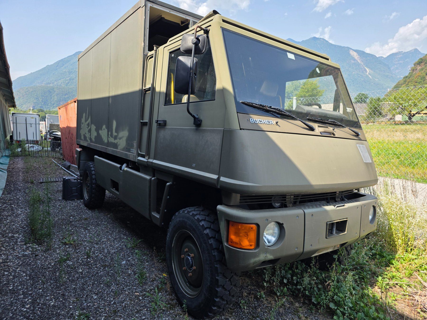 Nutzfahrzeuge: Bucher Duro 4x4 – Gebraucht aus Bellinzona von concomdat