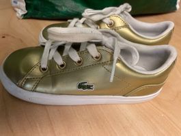 Goldige Lacoste Ortholite Halbschuhe Gr.27👧🏻