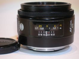 Minolta Festbrennweite 50mm 1:1.7, Sony kompatibel