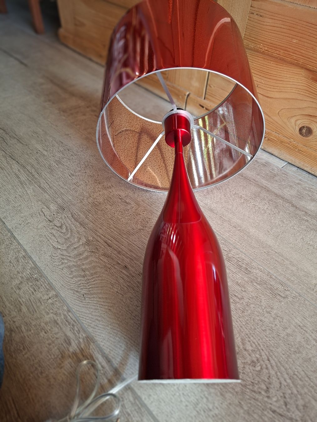 Lampen: rote Stehlampe, retro – Gebraucht aus Recherswil von fashionTrash 5