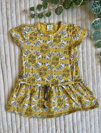Boboli Sommerkleid mit Zebra Muster, Grösse 92
