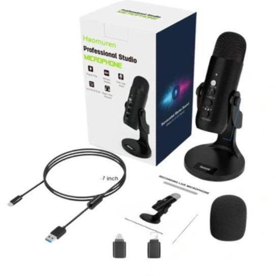 Microfoni: USB Pro Studio-Mikrofon Kondensator – Nuovo e nell'imballaggio originale da Châtelaine venduto da topshop.switzerland 2