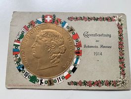 1 carte postale militaire armée 1914