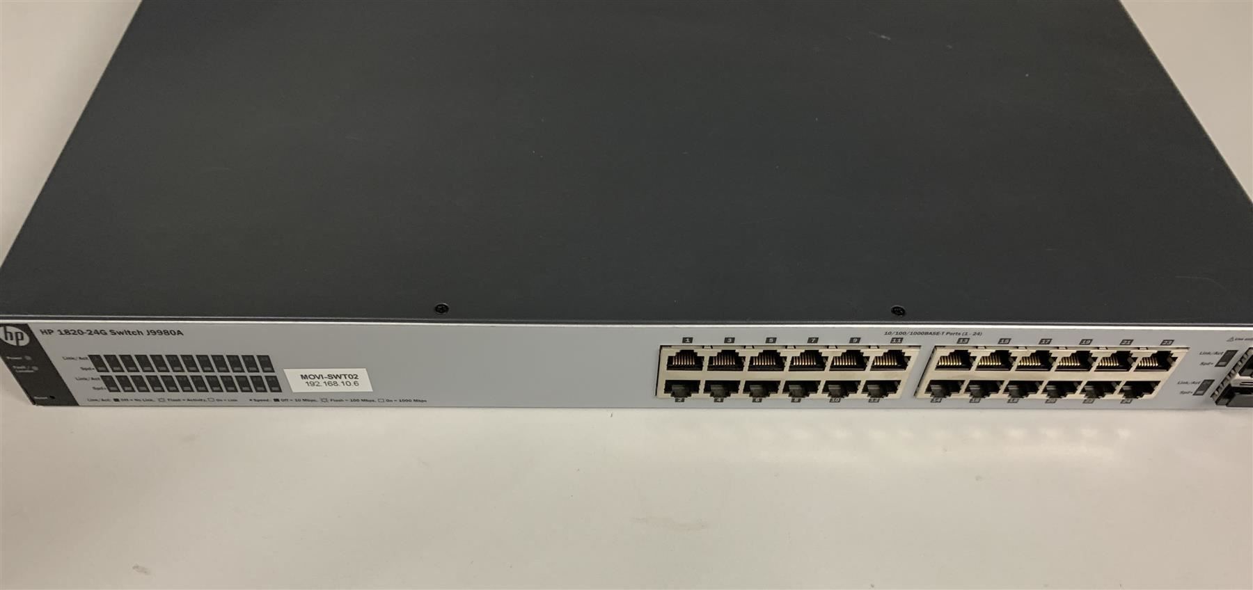 Hewlett Packard Hubs & Switches: Switch HP 1820-24G J9980A – Gebraucht aus St. Gallen von moving_st.gallen 3