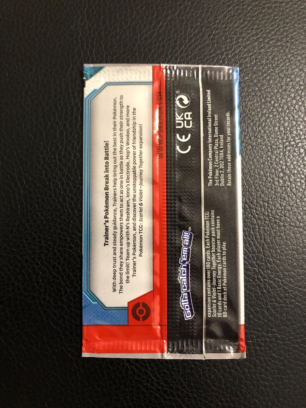 Pokémon Cartes à collectionner: Booster Pack Journey Together Fun Pack SEALED Ab 1 – D'occasion à Paradiso par Pkmn10 1