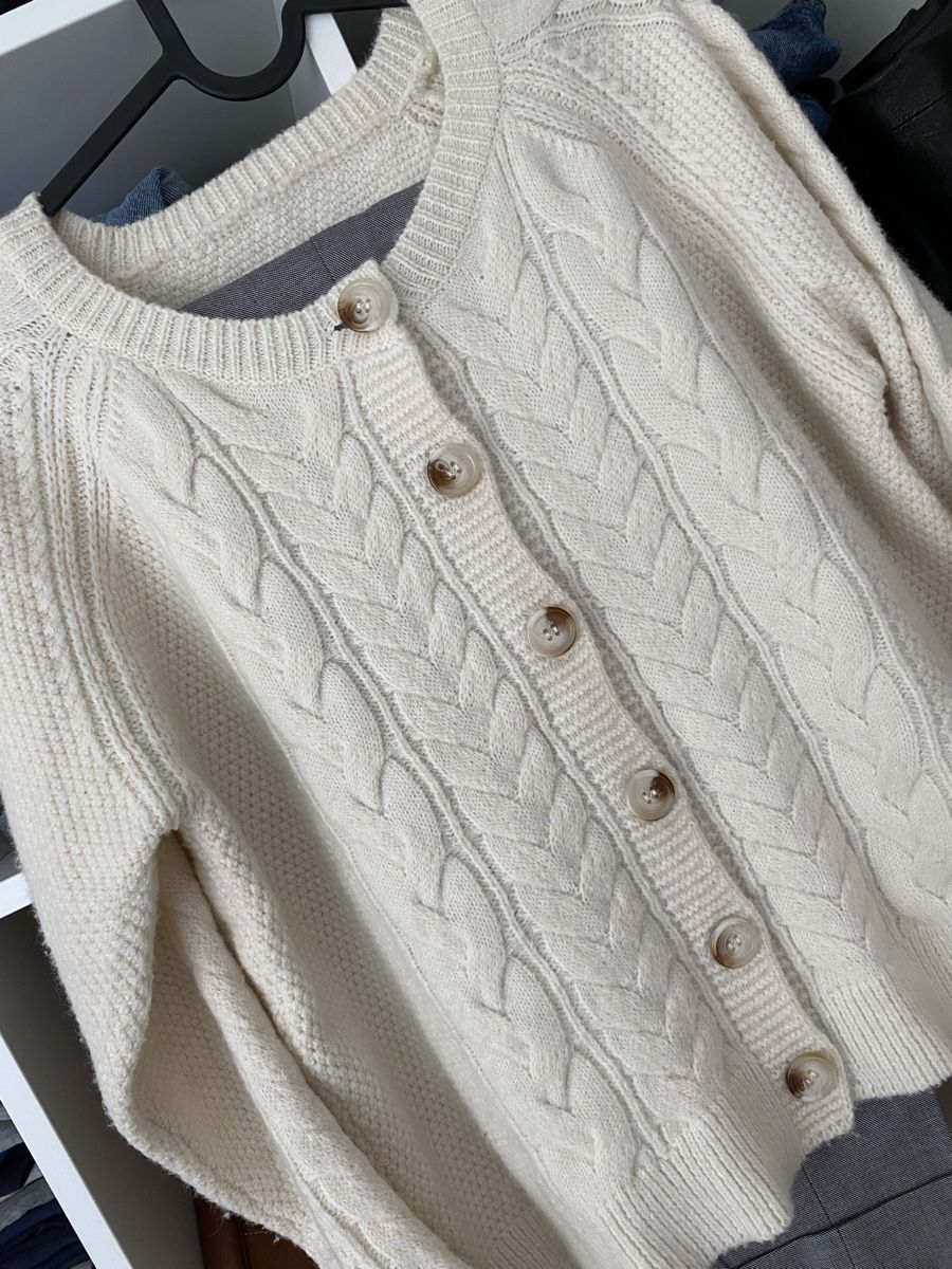 Jacken: strickjacke / pullover ecru M – Gebraucht aus adliswil von PRELOVED_ 1
