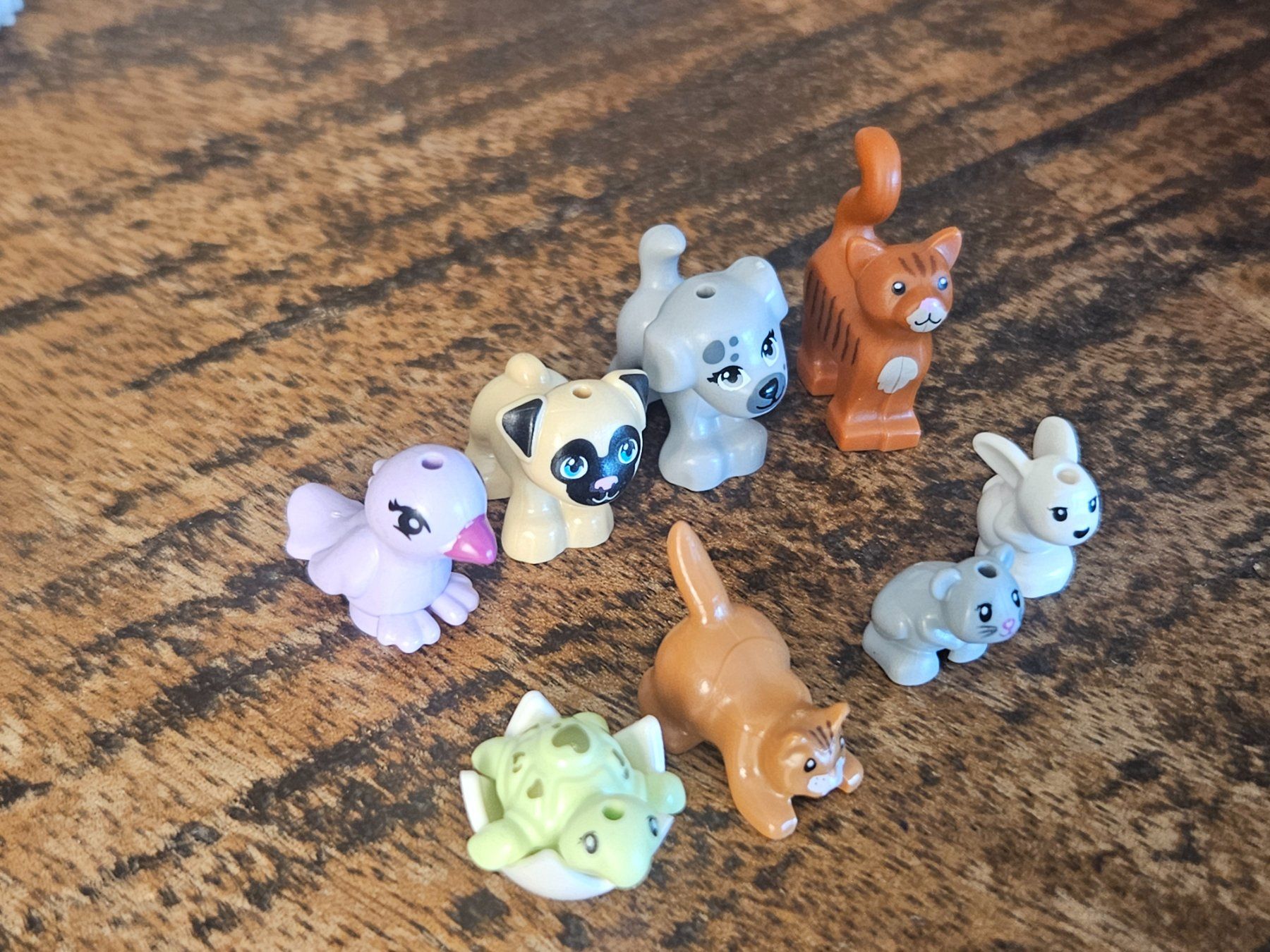 Lego Kit di costruzioni: lego figurines lot de  8 animaux – Usato da Confignon venduto da Ecrofigs 2