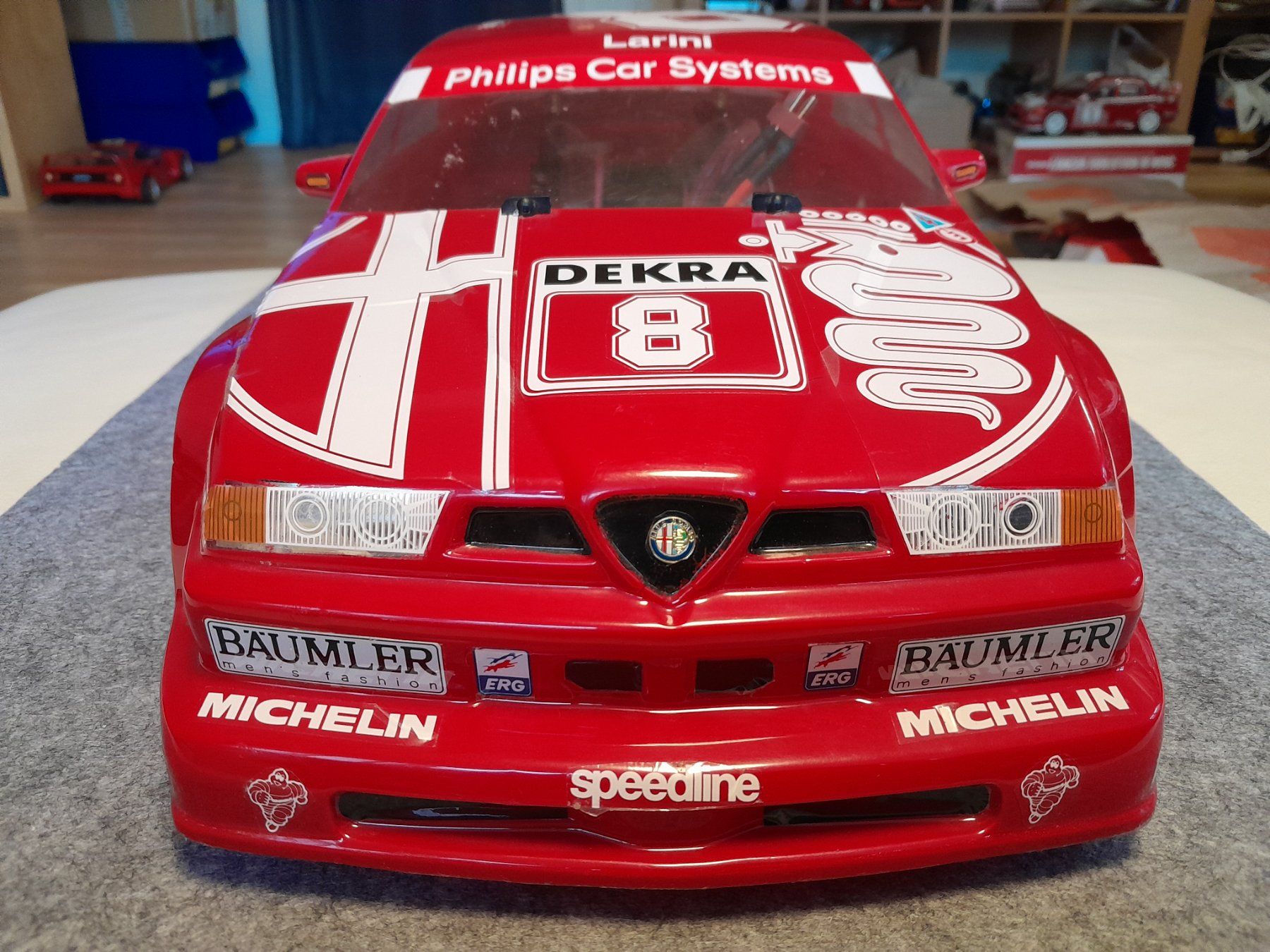 Kyosho RC Modellbau: KYOSHO SUPERTEN 1:9 ALFA 155 – Gebraucht aus Ebnat-Kappel von MAZUKITURB0 1