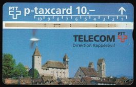 Taxcard 606L_57011 Rapperswil 10 Fr 450 Ex