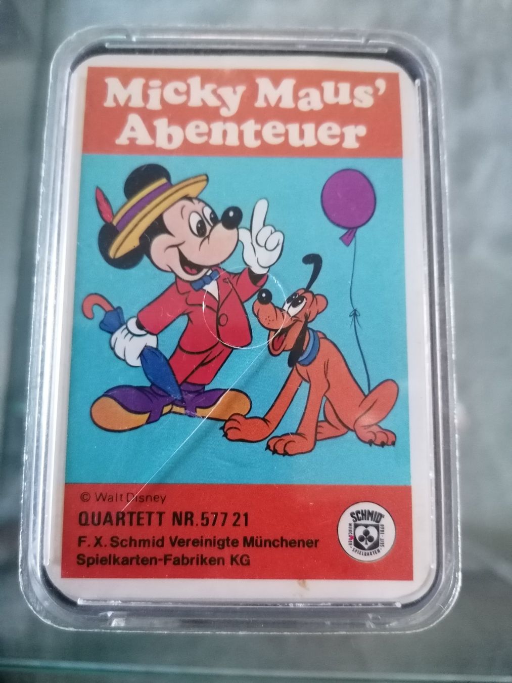 Disney Spiele: Quartett - Micky Maus Abenteuer - F.X.Schmid – Gebraucht aus Basel von vintagecollector