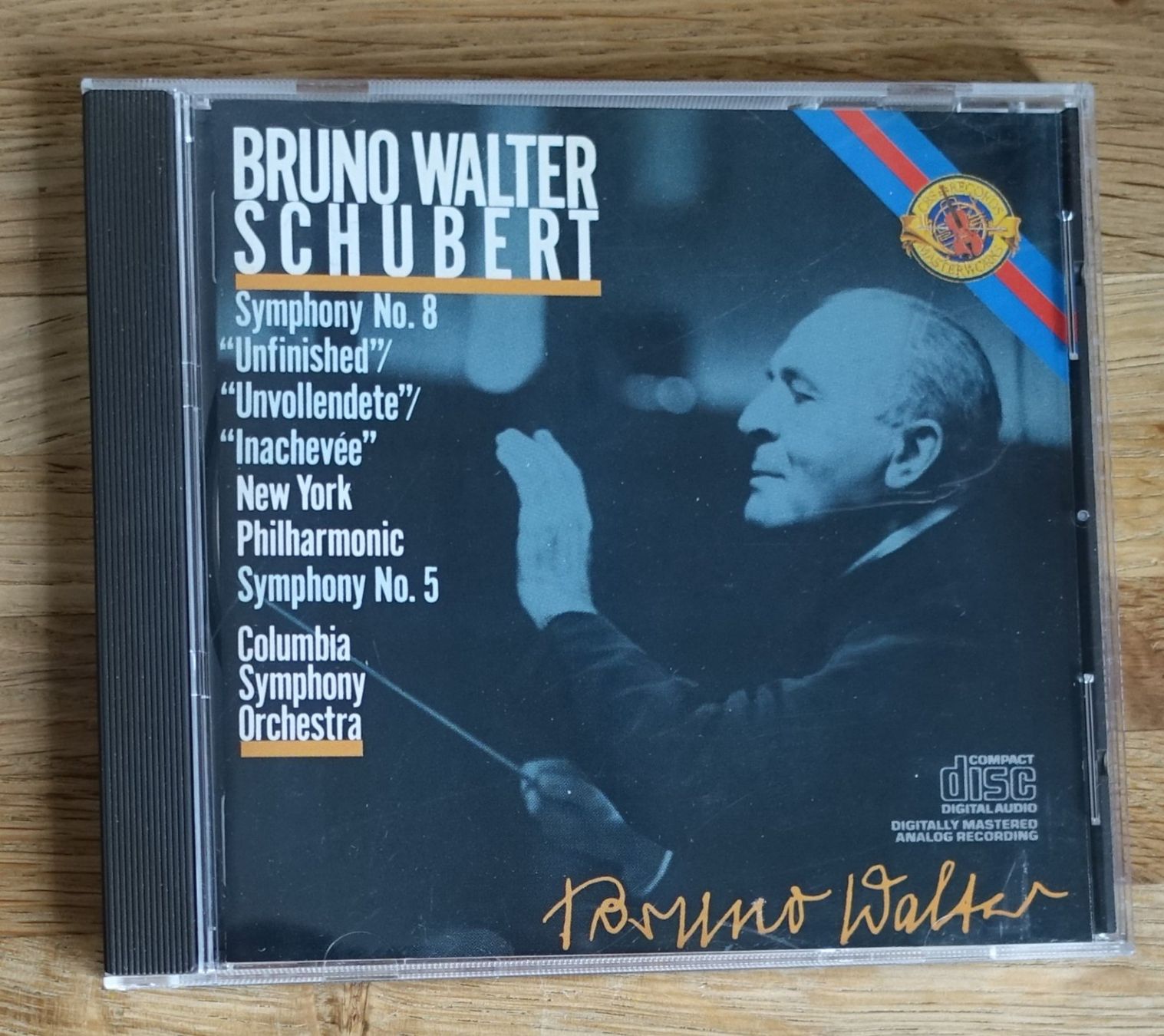 CDs: Schubert - Bruno Walter - SYMS. 5 & 8 - F32 – Gebraucht aus Sessa von fraenklishop