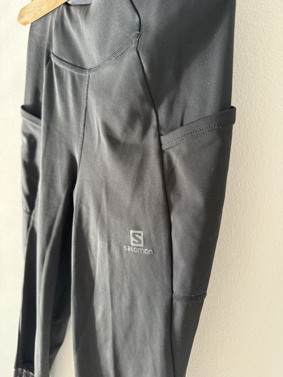 Salomon Leggings: Salomon running leggings, like new - size S – Usato da Losone venduto da Misssslucie 1