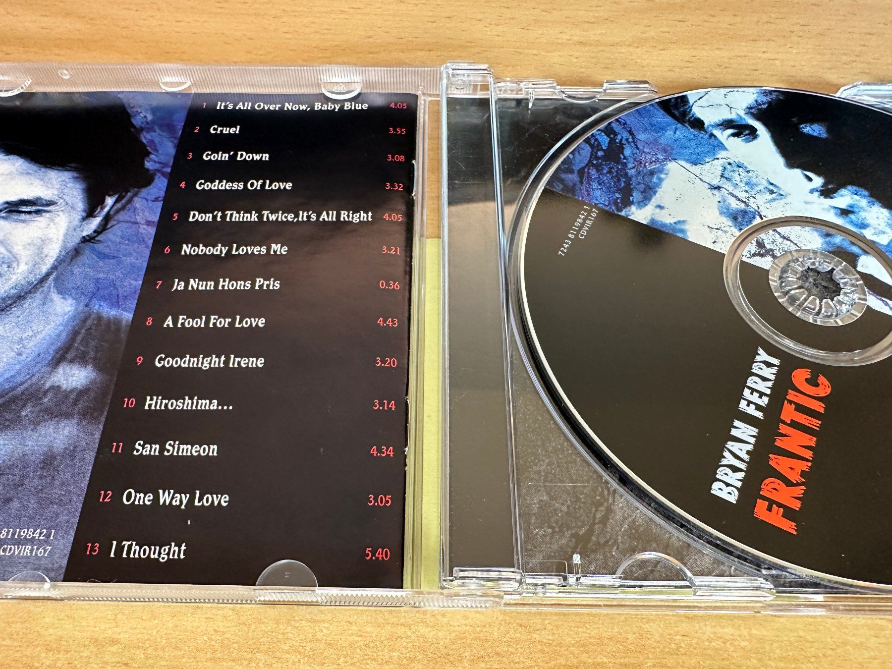 CD: Bryan Ferry – Frantic – Usato da Rikon im Tösstal venduto da Alpenmutz 2